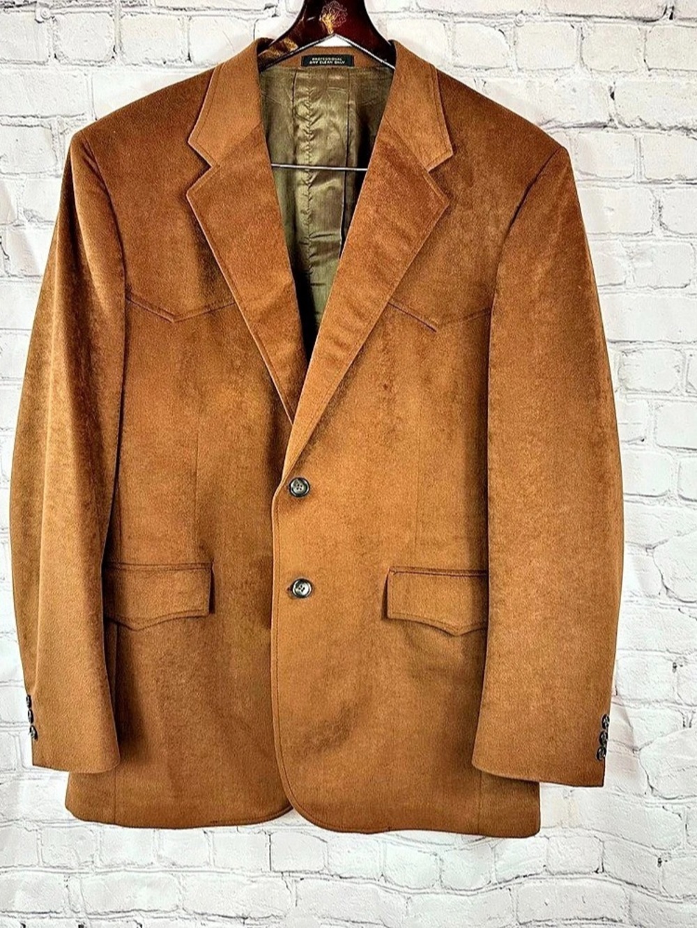 Levi's Brown Blazer Size 44L Like New
